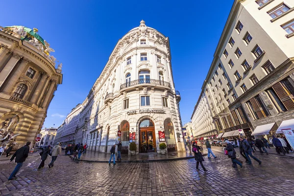 Famosa cafetería de café Griensteidl en Viena — Foto de Stock