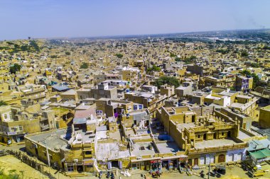 Havadan görünümü jaisalmer şehri, İstanbul, Türkiye