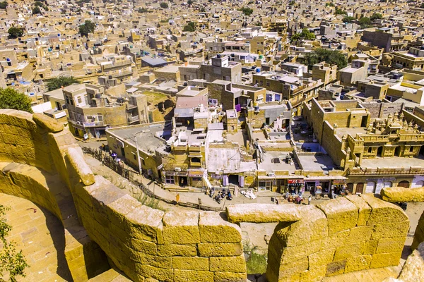 Widok miasta jaisalmer, Radżastan, Indie — Zdjęcie stockowe