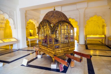 Mahadol, the Palanquin at Mehrangarh fort clipart