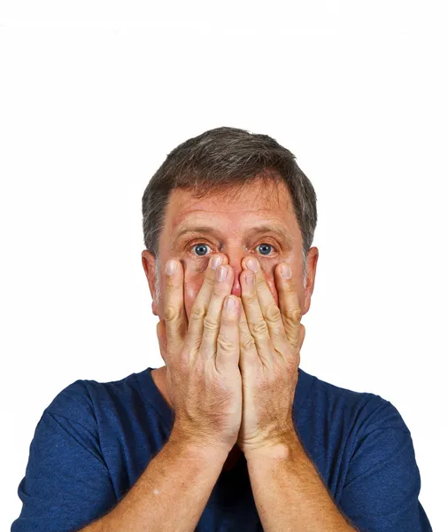 Man in emotion — Stock Photo, Image