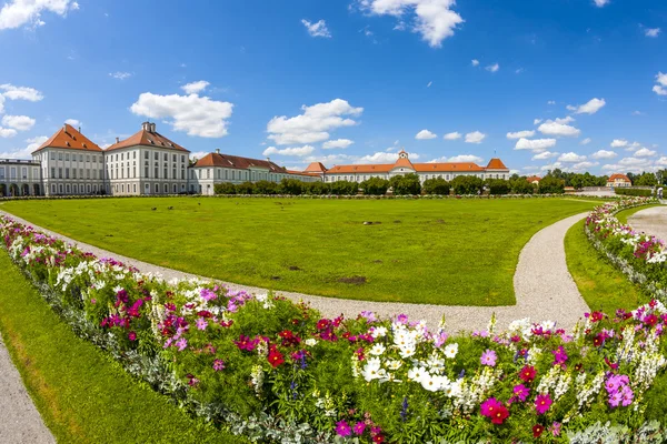 Nemfenburg Şatosu, Münih 'e park et. — Stok fotoğraf