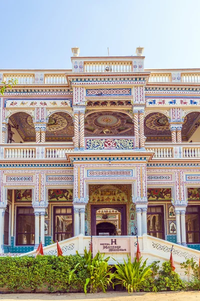 Rooms inside the Heritage Mandawa hotel — Stock Photo, Image