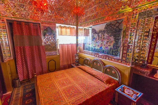 Rooms inside the Heritage Mandawa hotel — Stock Photo, Image