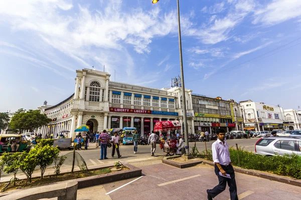 Am connaught place in delhi — Stockfoto