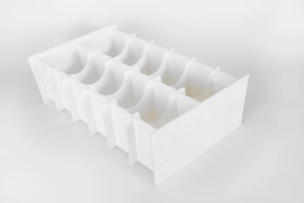 Empty white box — Stock Photo, Image