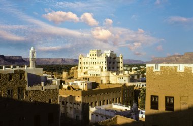 Sultans Palace, Seyun, Wadi Hadramaut, Yemen clipart