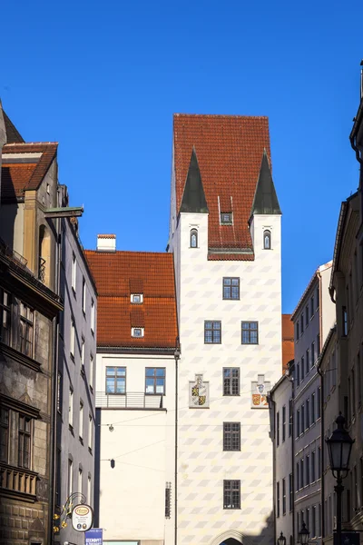 A velha corte de Munique, antiga casa de Luís IV — Fotografia de Stock