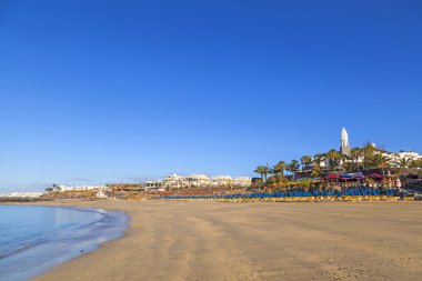 playa Beach erken sabah olmadan blanca