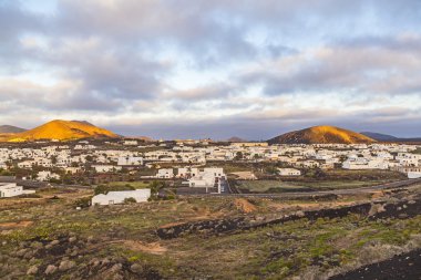 Sunrise uga extinguished volkanlar görünümüne ile yapılan