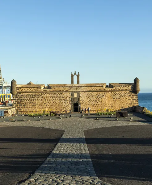 Castillo de san jose v arrecife — Stock fotografie