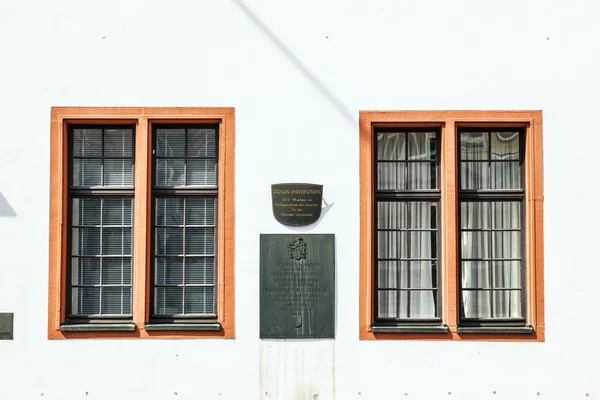 Old University, Domus Universitatis, Mainz, Rhineland-Palatinate — Stock Photo, Image