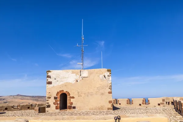 Castillo de Santa Barbara en la montaña de Guanapay, Teguise, Lanzarot — Foto de Stock