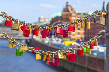 sonsuza kadar aşk dolap speicherstadt Köprüsü sembolize