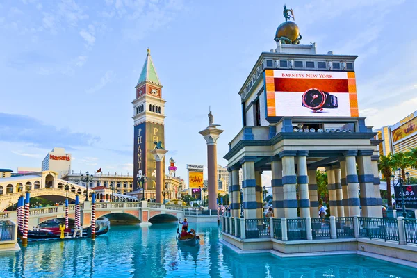 Paisagem de Veneza em Las Vegas no Veneziano — Fotografia de Stock