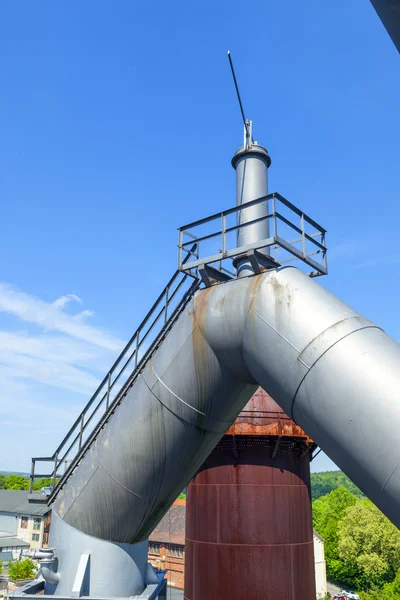 Old iron works monuments in Neunkirchen — Stock Photo, Image