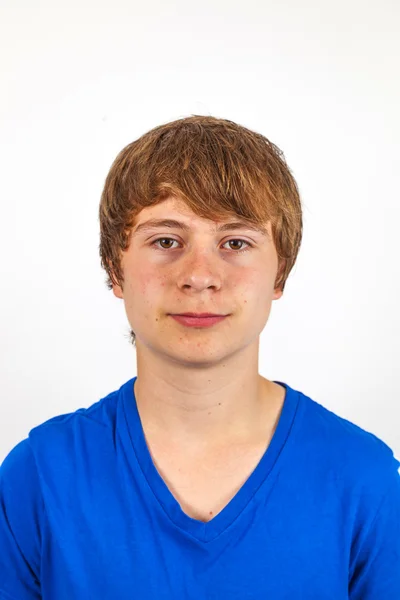 Portrait of handsome teenager — Stock Photo, Image