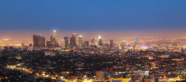 Cityview van los angeles — Stockfoto