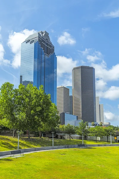 Panorama z Houstonu, texas — Stock fotografie