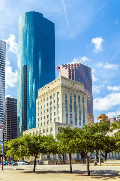 Panorama z Houstonu, texas — Stock fotografie