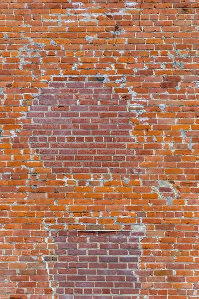 Baksteen patroon op de muur met twee soort bakstenen — Stockfoto