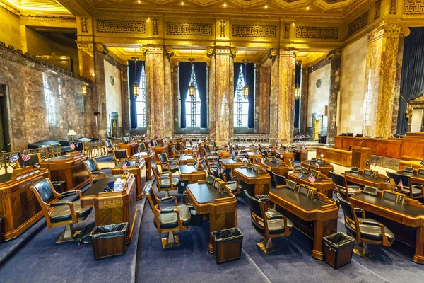 House of chambers in Louisiana State Capitol — Stock Photo, Image