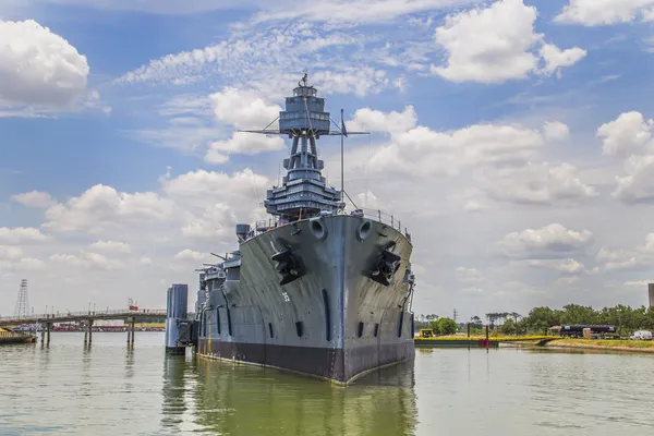 The Famous Dreadnought Battleship Texas — Stock Photo, Image