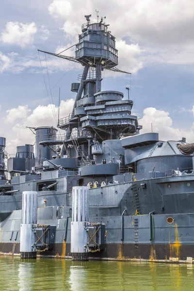 Den berømte Dreadnought Battleship Texas - Stock-foto