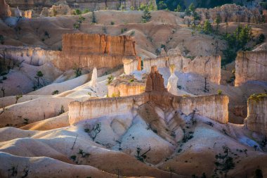 güzel manzara muhteşem taş forma ile bryce canyon