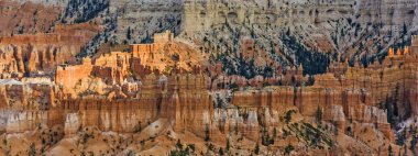 güzel manzara muhteşem taş forma ile bryce canyon