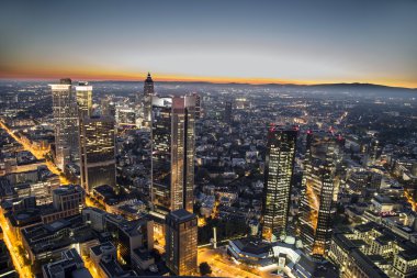 gece Frankfurt Hava