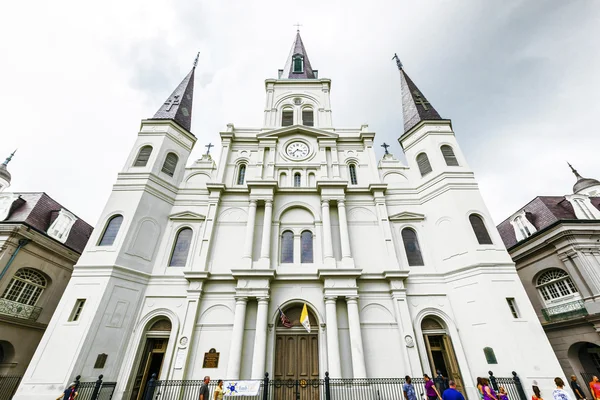 뉴 올 리 언 즈에서 세인트 Louis 성당 — 스톡 사진
