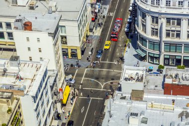 Çatıda san Francisco'ya göster