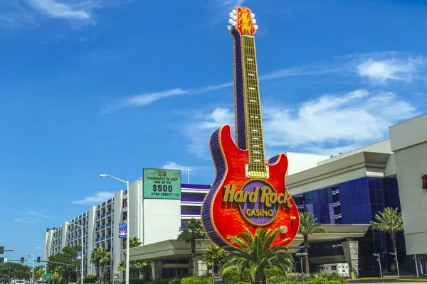 Emblema de guitarra de Hard Rock Casino en Beloxi —  Fotos de Stock