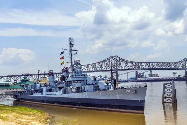 Buque USS Kidd sirve como museo — Foto de Stock