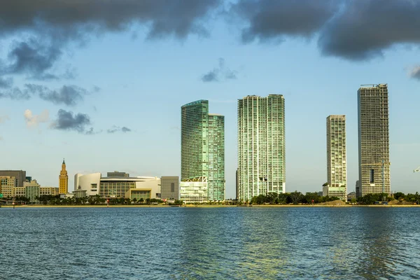 Skyline de Miami — Fotografia de Stock