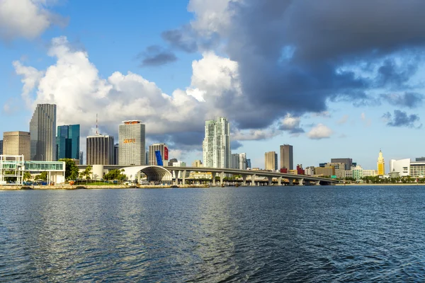 Panoramę z miami — Zdjęcie stockowe