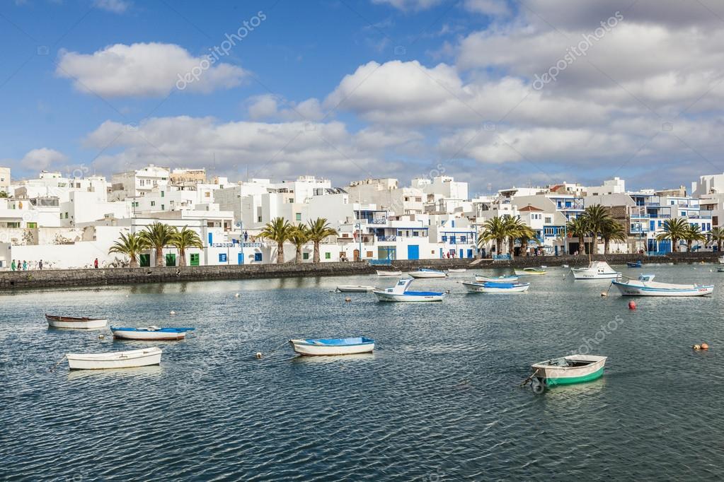 Charco de San Gines in Arrecife, Spain Stock Editorial Photo