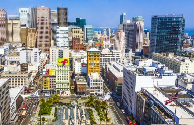 san francisco Cityview öğlen gözlem platformu