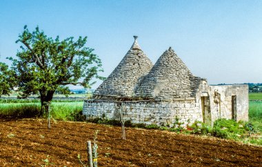 alberobello içinde eski trullis