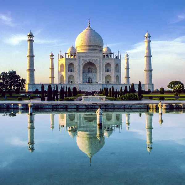 Taj Mahal ad Agra — Foto Stock