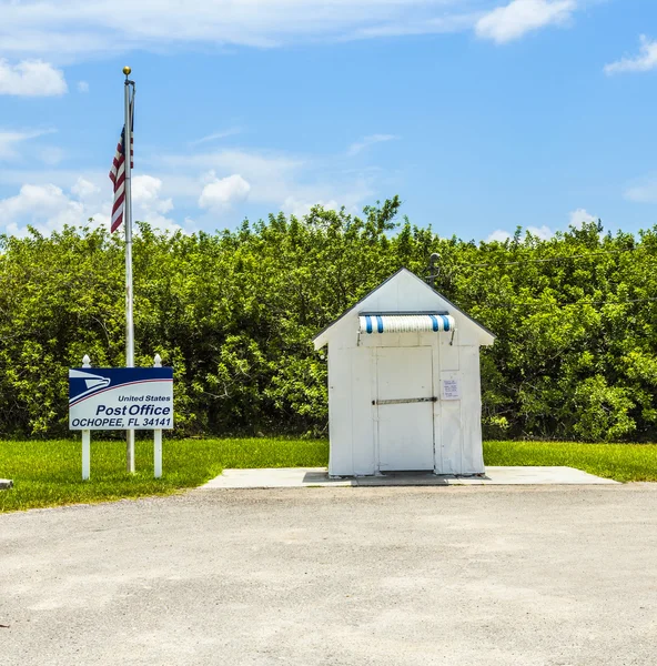 アメリカ合衆国で最も小さい郵便局 — ストック写真