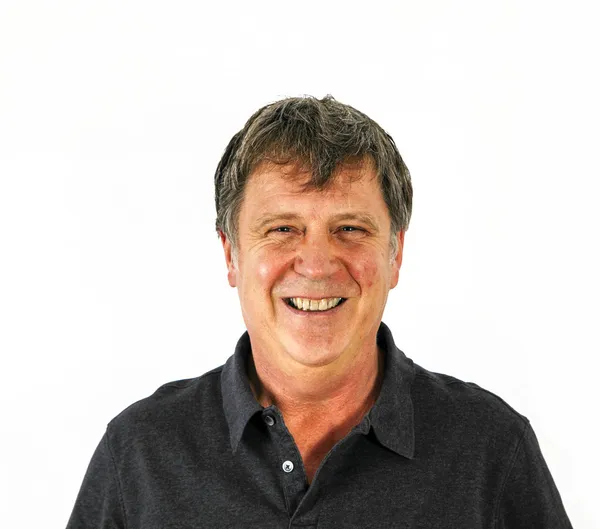 Portrait of attractive man in studio — Stock Photo, Image