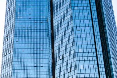 Cephe yüksek ikiz kuleleri deutsche bank ı ve II