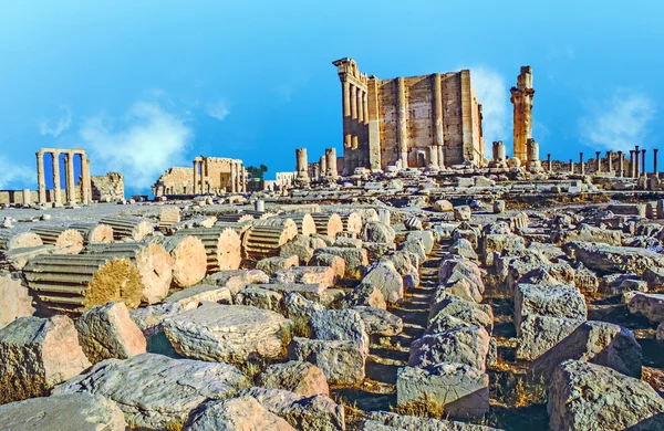 Ancient Roman time town in Palmyra, Syria — Stock Photo, Image