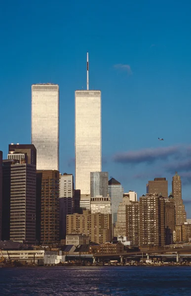 Lower mahattan e World Trade Center — Fotografia de Stock