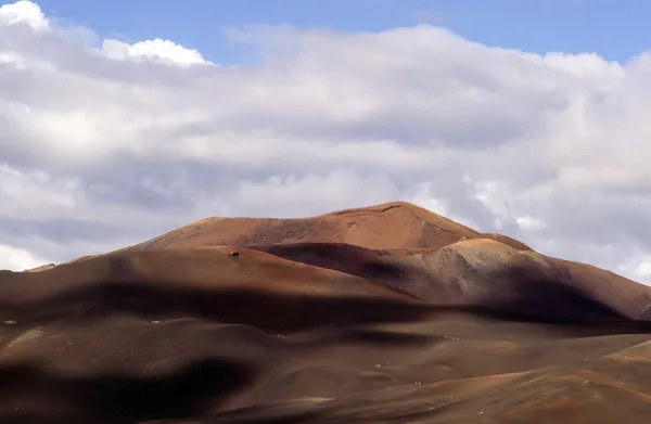 Zona volcánica de Timanfaya en Lanzarote —  Fotos de Stock