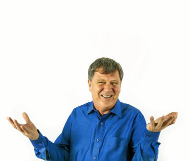 güleryüzlü ve pozitif seyir eğlence adamı