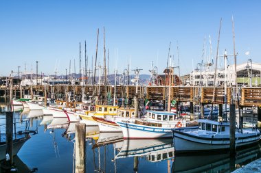 fishermans wharf, yelkenli tekne