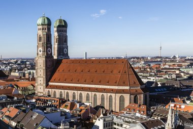 church of our lady (frauenkirche) Münih (Almanya, bavari